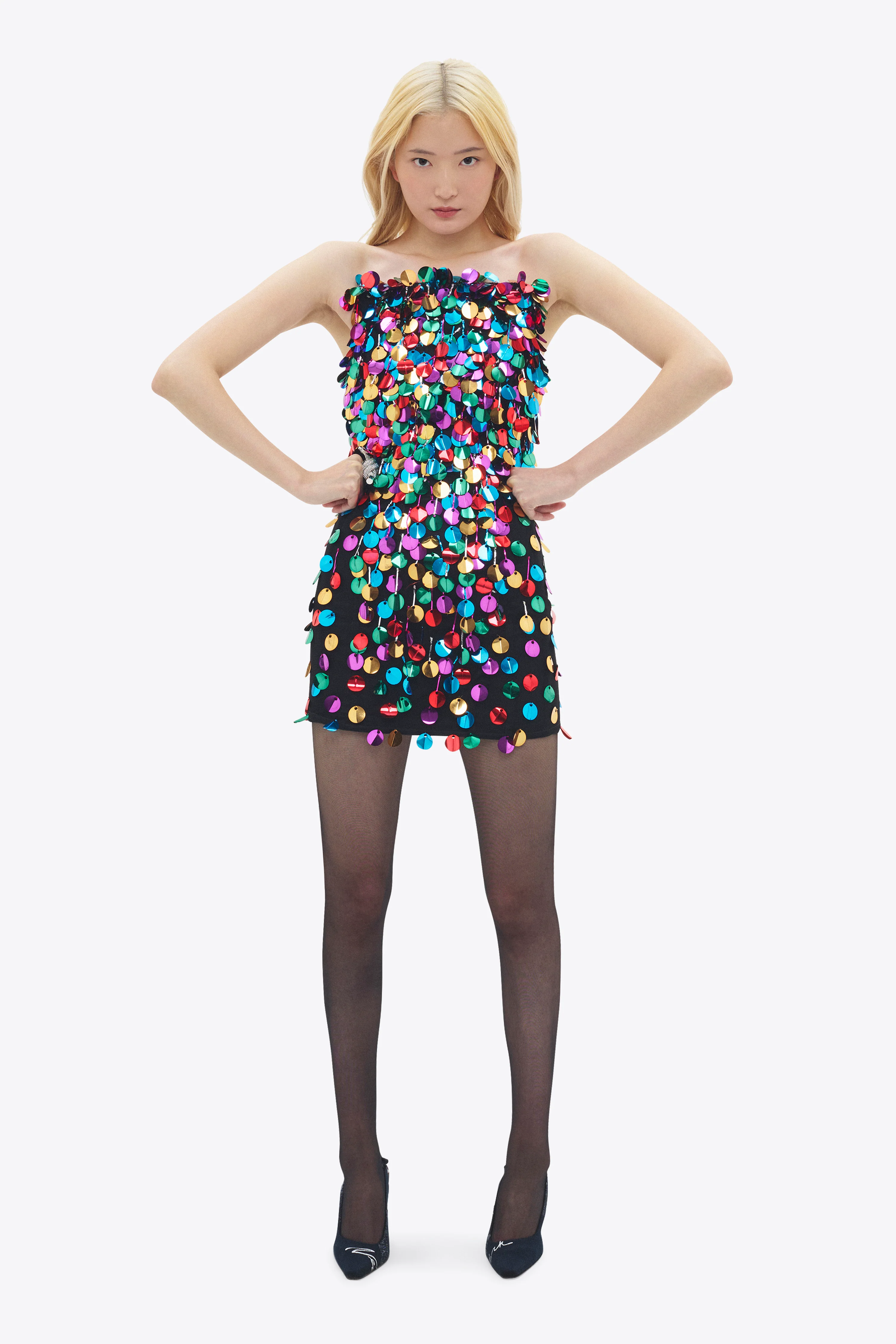 Confetti Mini Dress - Image 4
