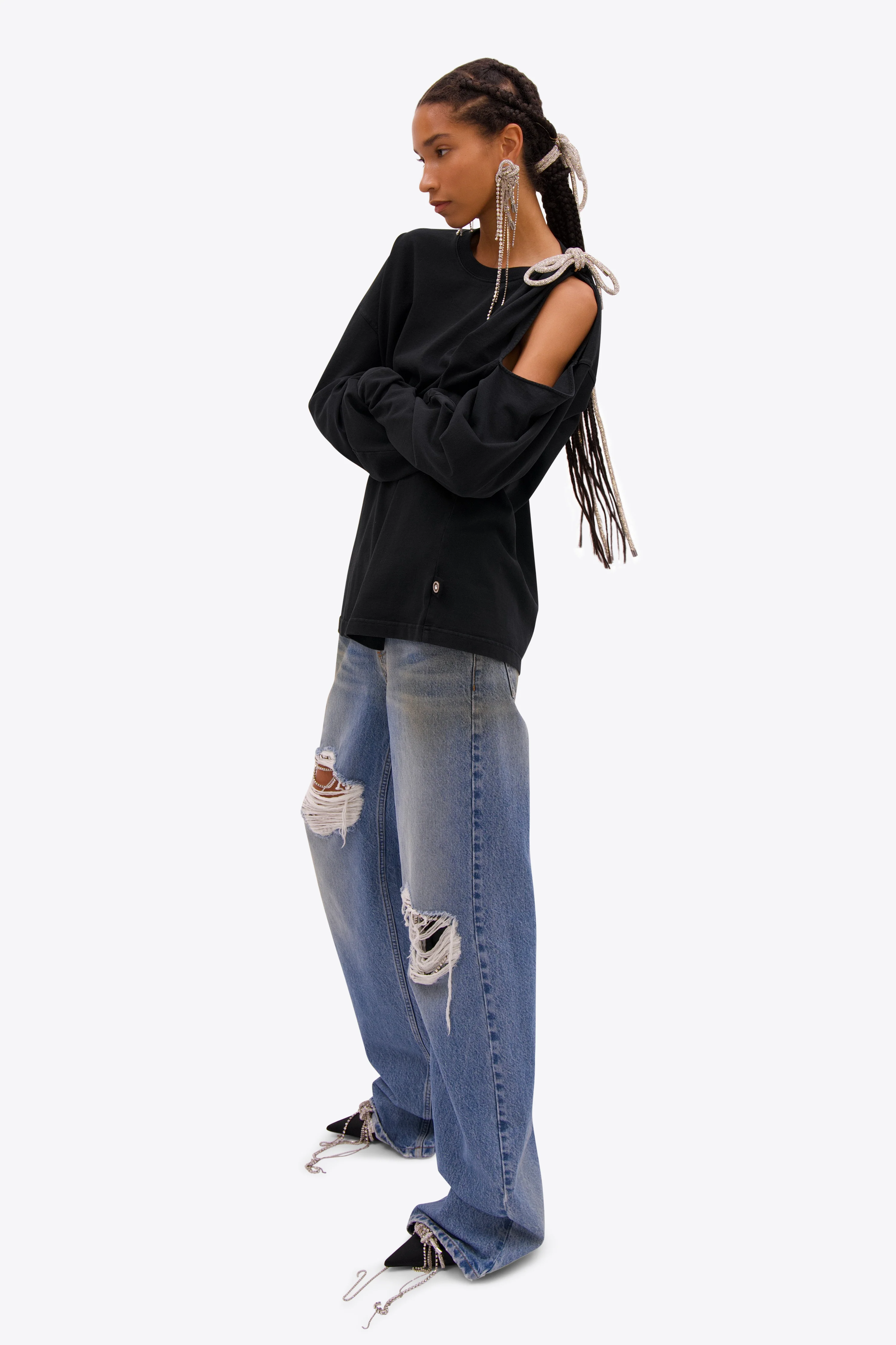 Crystal Knot Long Sleeve T-Shirt - Image 3