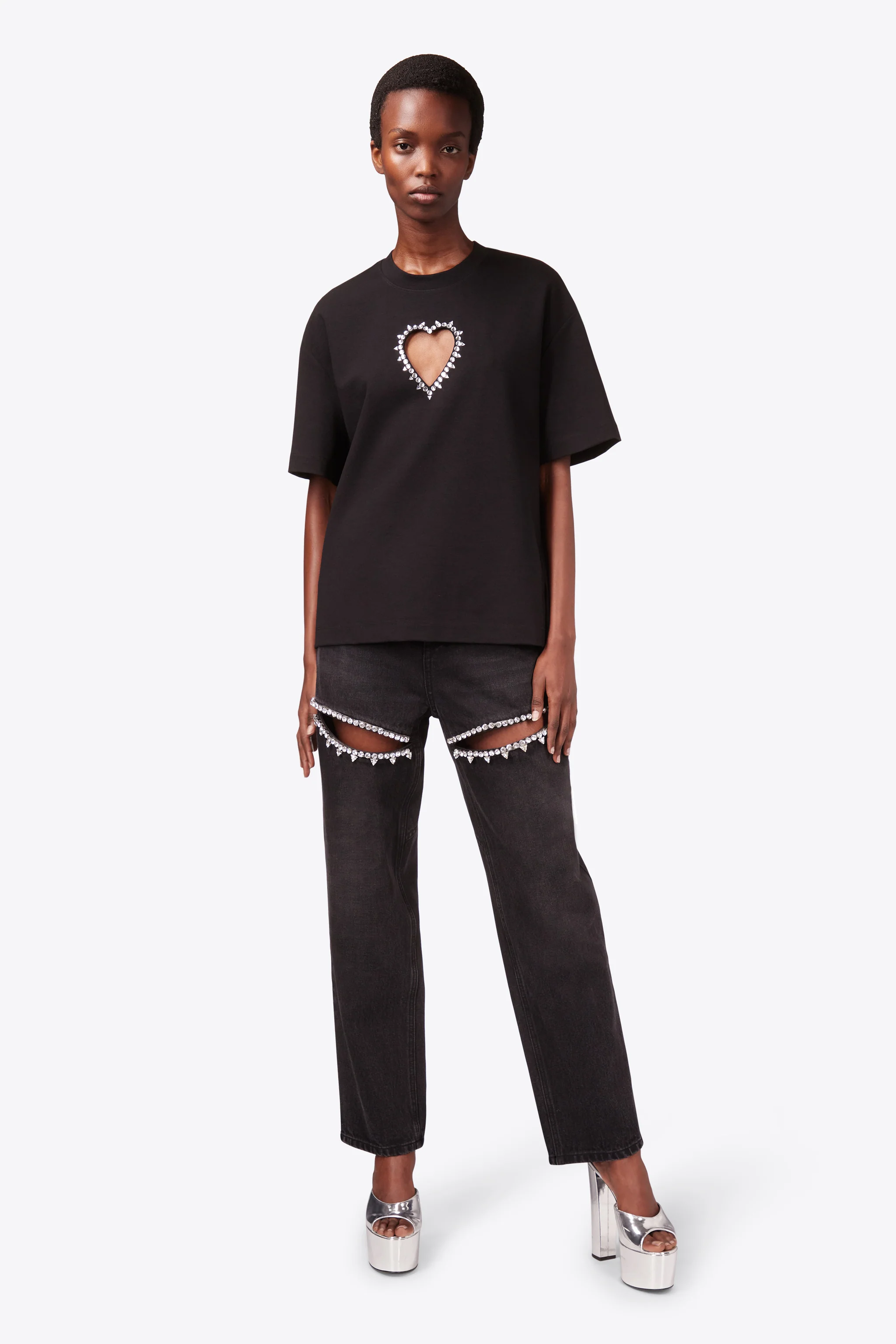 Crystal Slit Jean - Image 4