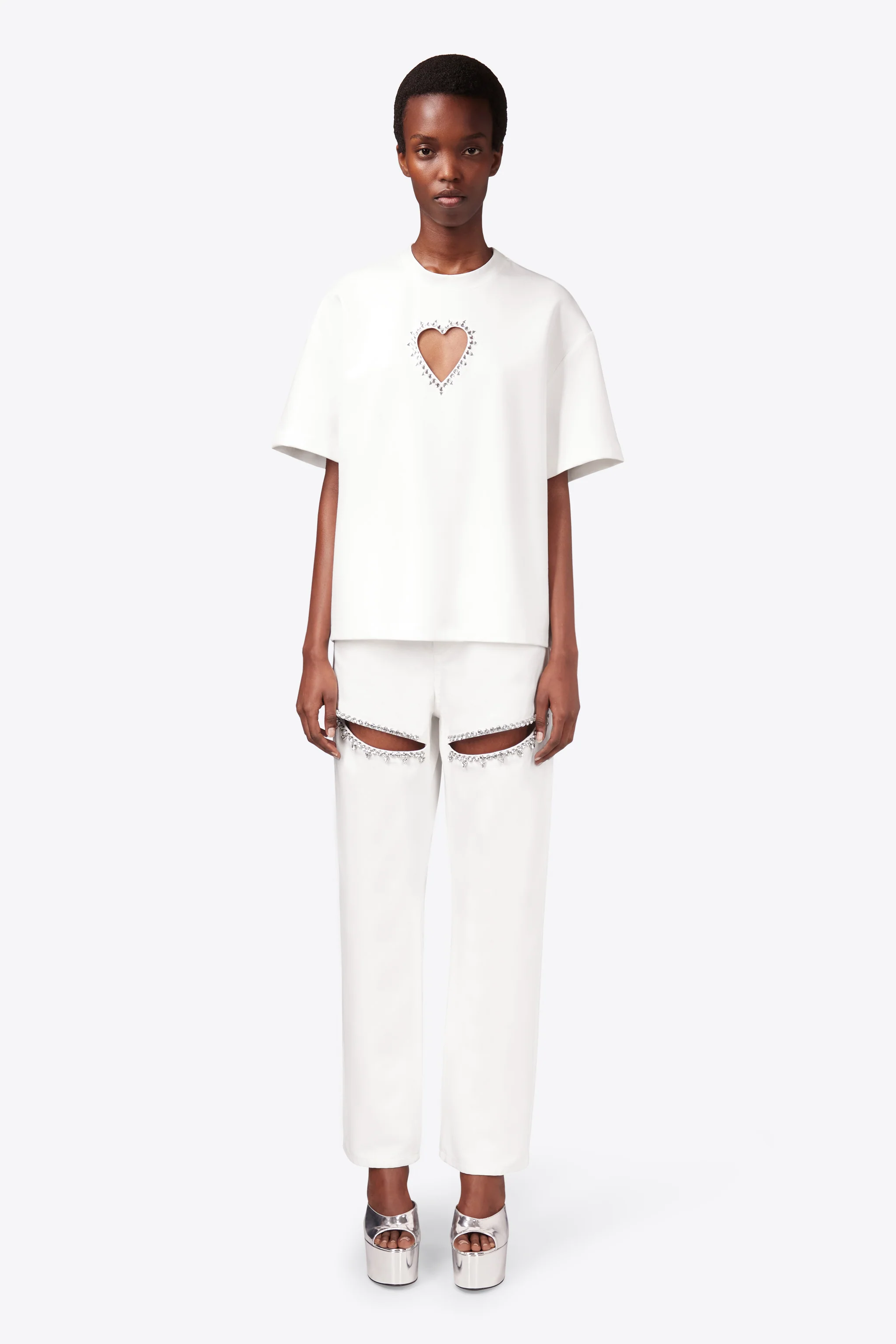 Crystal Slit Jean - Image 3