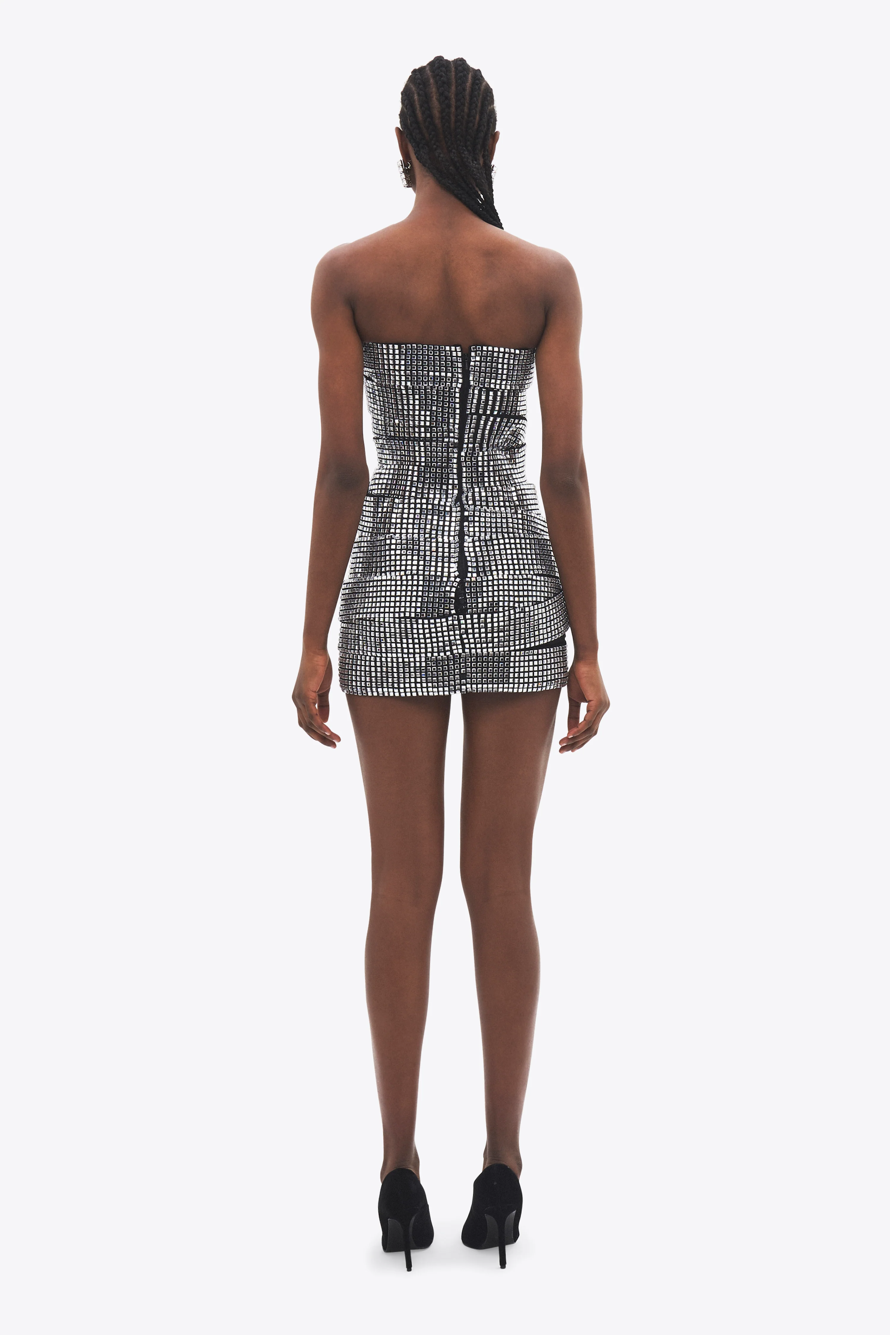 Disco Ball Mini Dress - Image 4