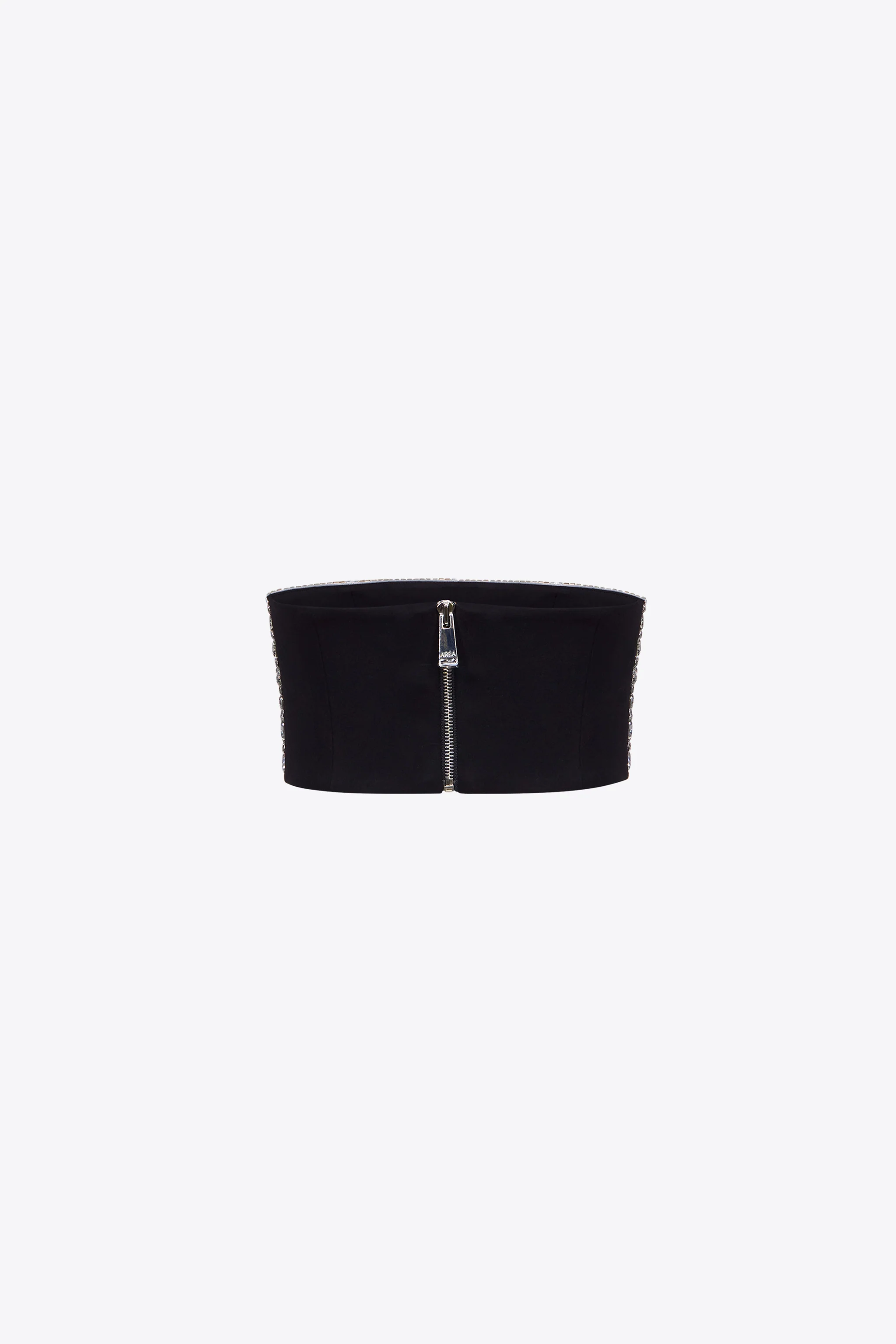 Embroidered Crystal Heart Bandeau - Image 2