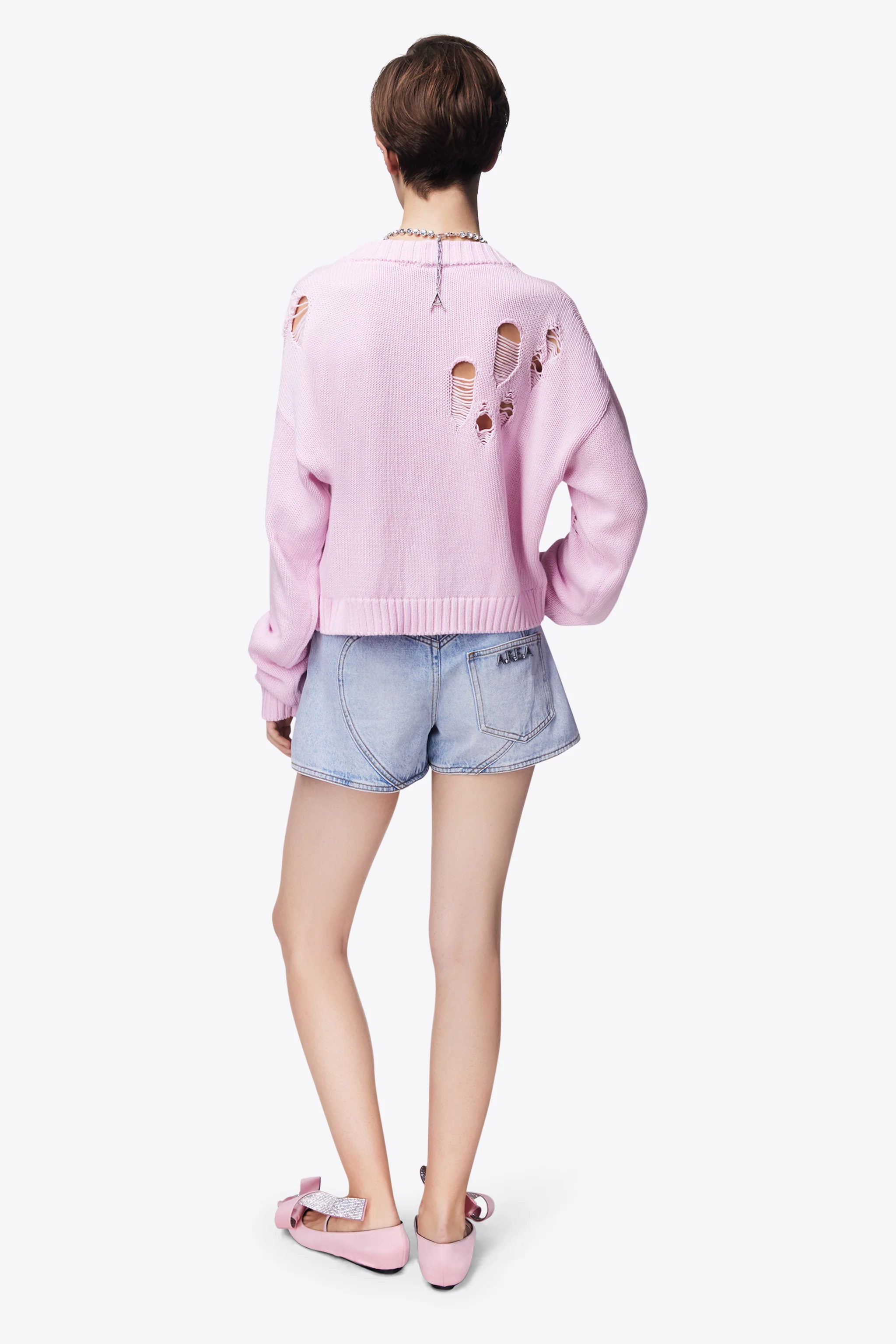 Flower Slit Short - Image 5