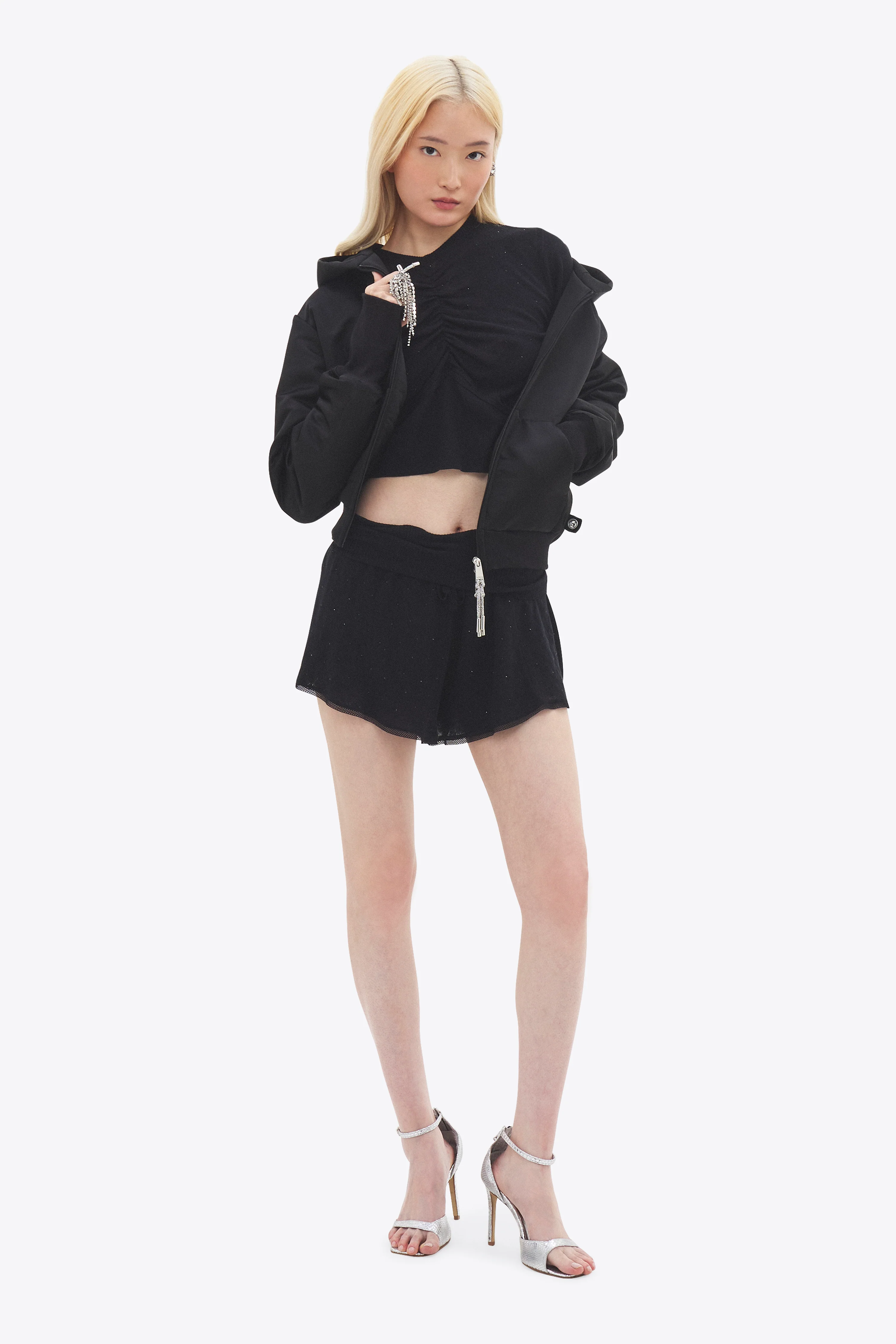 Girly Rib Knit Short Sleeve Top - Image 5