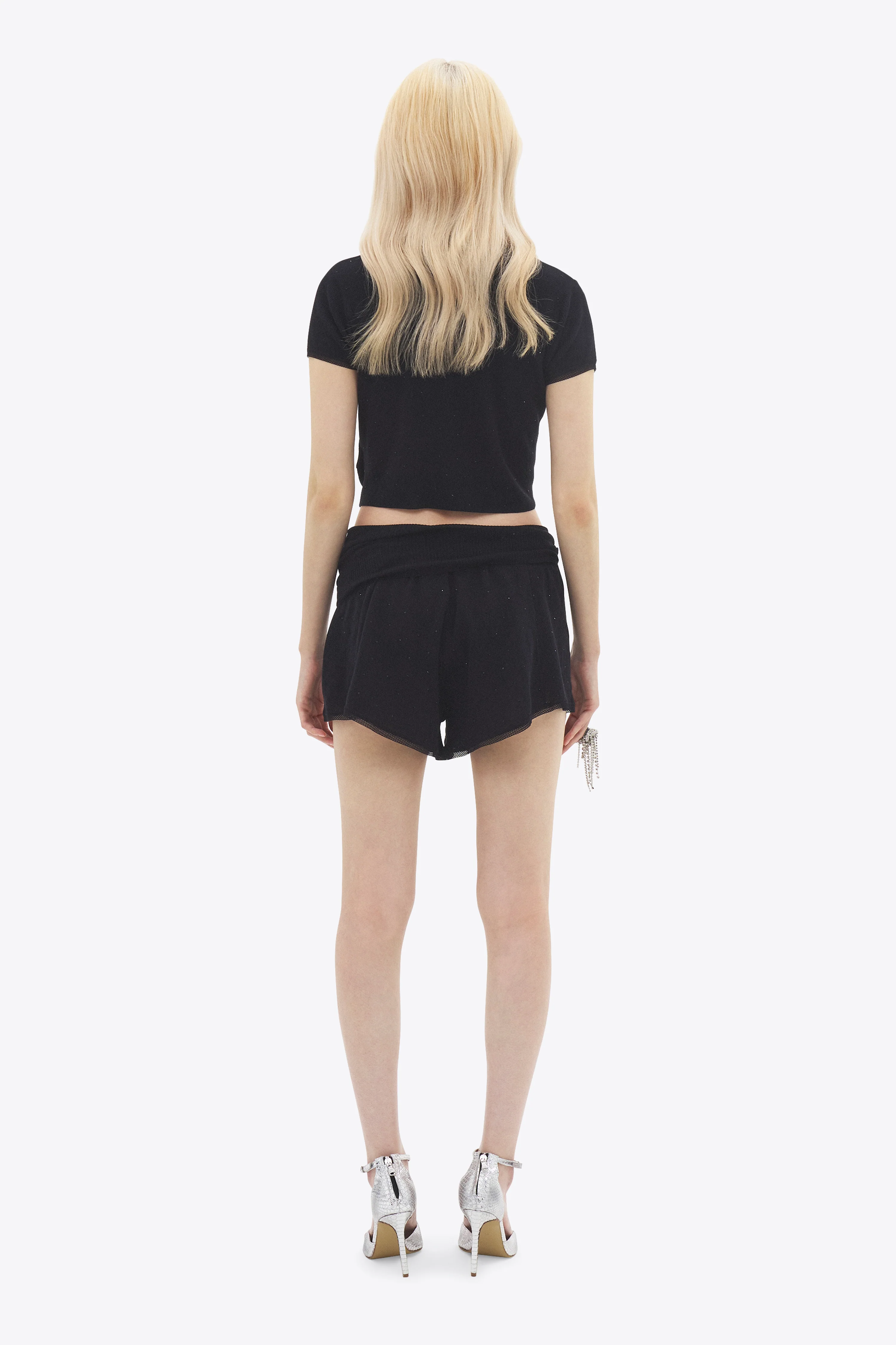 Girly Rib Knit Short Sleeve Top - Image 6
