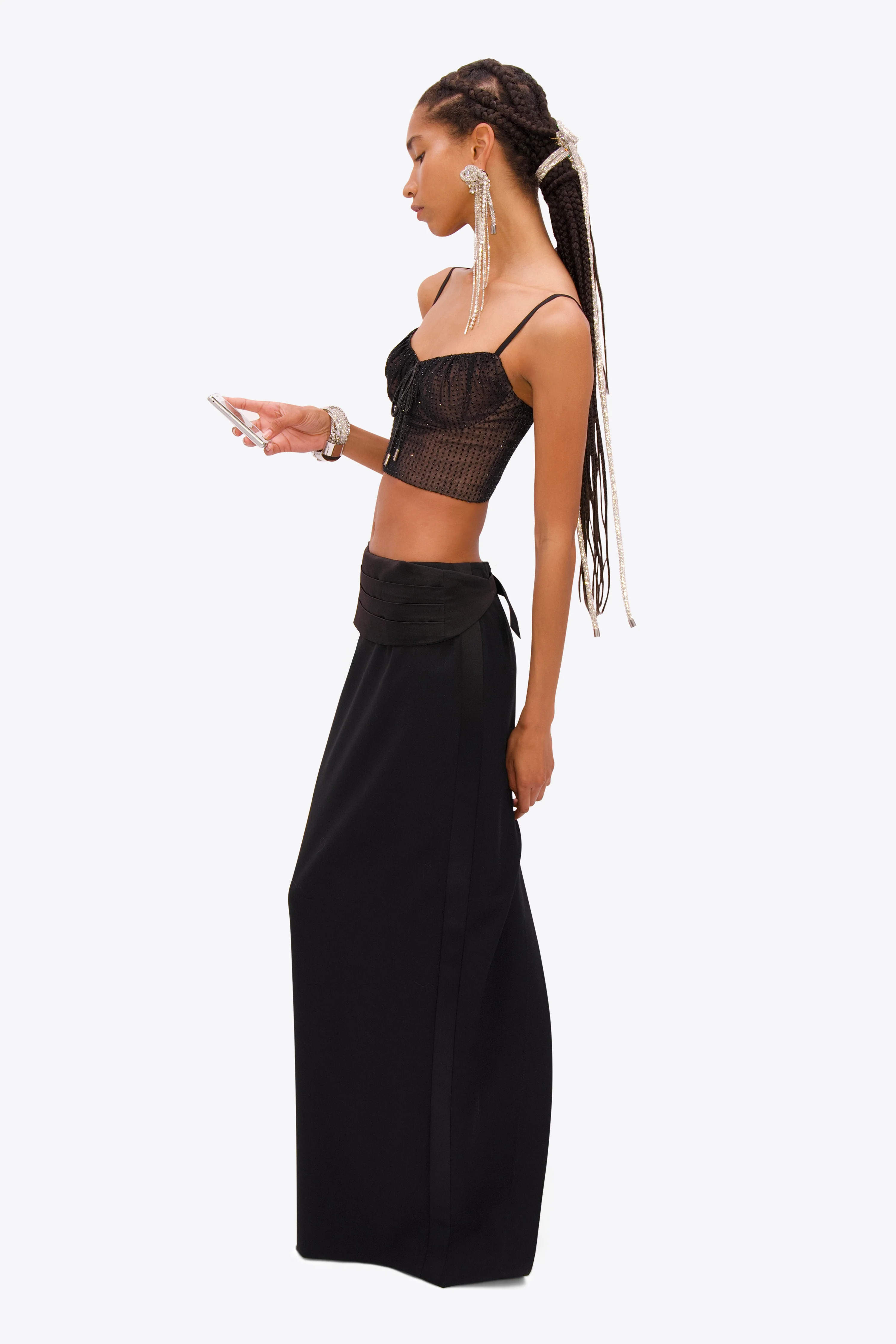 Tuxedo Column Skirt - Image 3